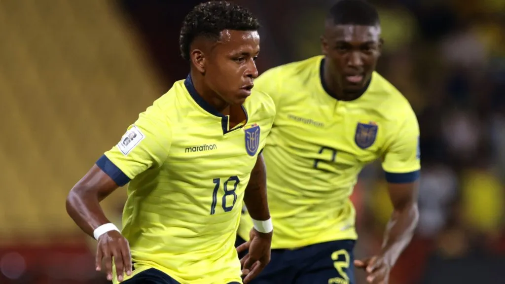 Keny Arroyo era un fijo en la Selección de Ecuador. Foto: Getty.