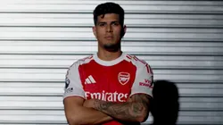 Así presentó Arsenal a Piero Hincapié