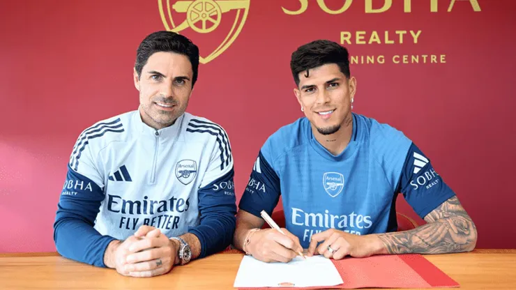Las primeras palabras de Arteta para Piero Hincapié