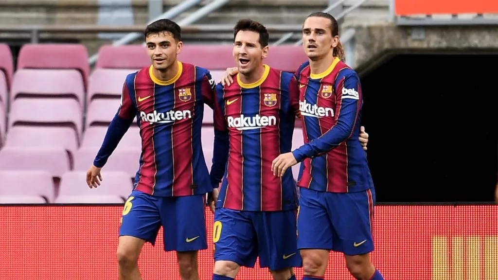 Messi y Pedri coincidieron ante Real Madrid en 2020 y 2021: GETTY