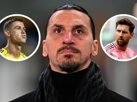 Ibrahimovic dio a entender que fue mejor que Messi y CR7