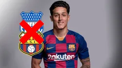 Kike Saverio rechazó a Barcelona y Emelec y se iría a un histórico de Europa. Foto: FC Barcelona