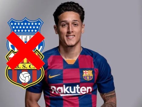 Kike Saverio rechazó a Barcelona y Emelec y se iría a un histórico de Europa