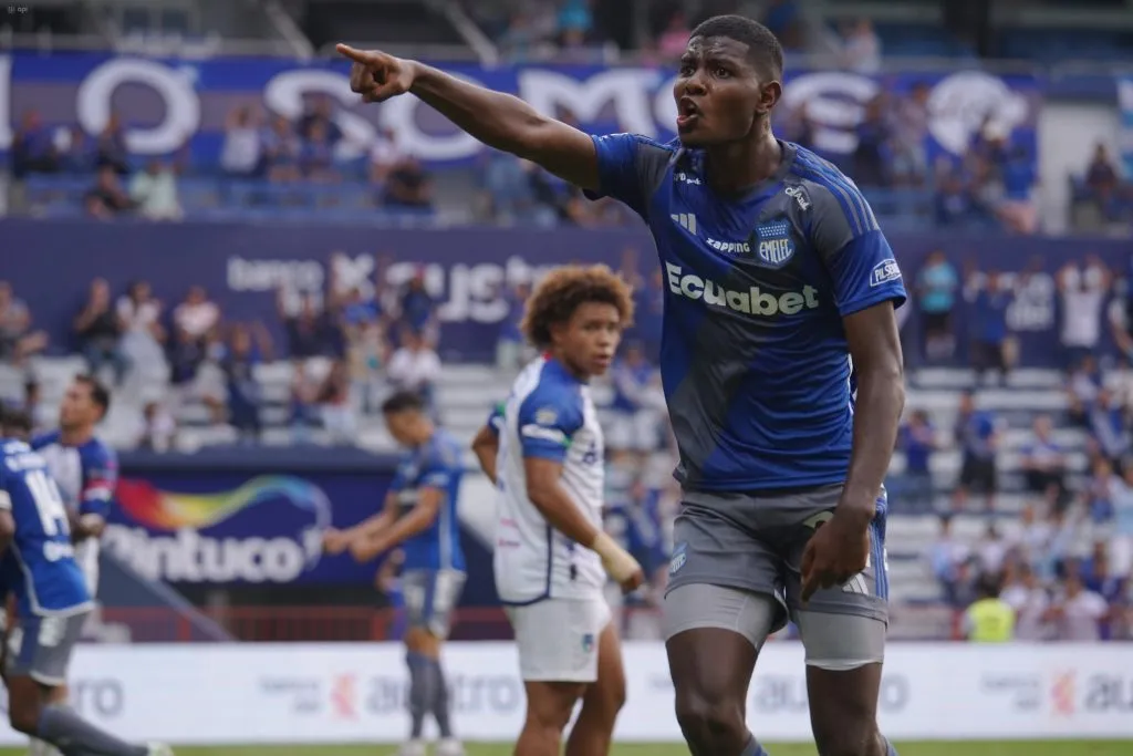 Diogo Bagüí es una figura de Emelec. (Foto: API)