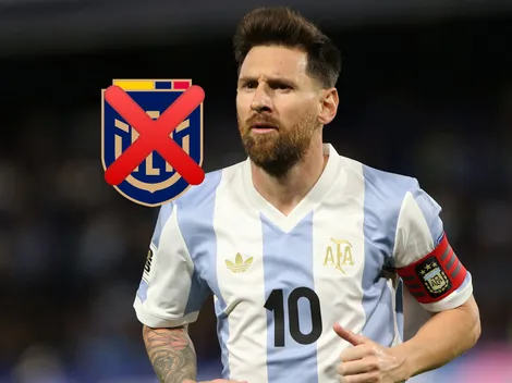 Lionel Messi podría no viajar y jugar contra Ecuador en Eliminatorias por este motivo