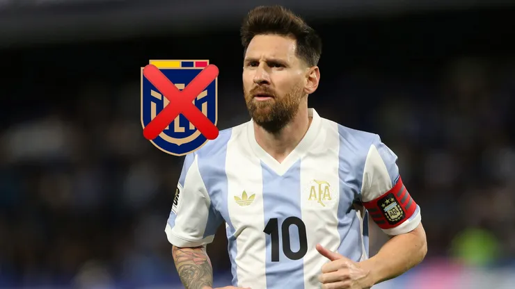Messi no viajaría a jugar contra Ecuador por este motivo