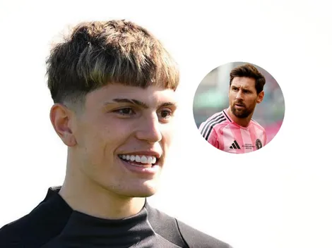 Garnacho confiesa, eligió al Chelsea por Messi