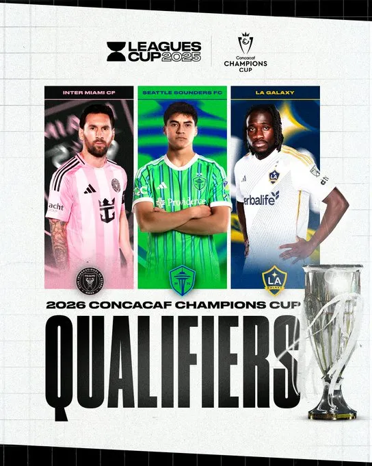 El anuncio de la Leagues Cup de los tres clubes que consiguieron un lugar en la Concachampions 2026.