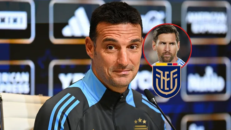 La respuesta de Scaloni a si Messi no juega contra Ecuador