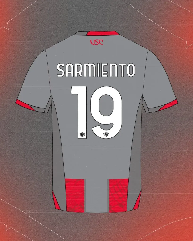 Cremonese reveló que Sarmiento jugará con el 19. (Foto: @USCremonese)