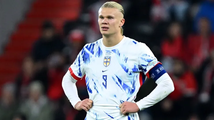 Haaland, pese a sus 5 goles con Noruega, no es el que más hizo en un partido de Eliminatorias.