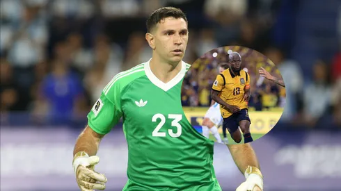 ¿Otro mal perdedor? 'Dibu' Martínez también se tomó a mal la derrota de Argentina contra Ecuador Foto: Getty