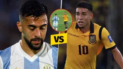 Kendry Páez mandó a callar a Nicolás González