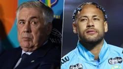 Carlo Ancelotti dijo que Neymar no tiene asegurada su presencia en la Copa del Mundo 2026.