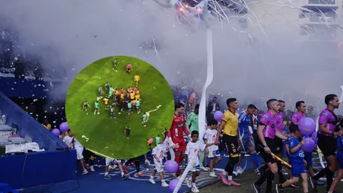 ¡Se pudrió todo! Clásico del Astillero entre Emelec y Barcelona termina en desmanes y se SUSPENDE