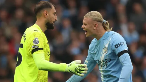 Erling Haaland, MVP del Derbi de Manchester por haber anotado dos de los tres goles del City, dijo que Donnarumma también mereció ser reconocido como el jugador del partido.