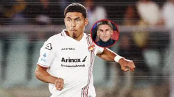 Sarmiento debutó con Cremonese en Italia.