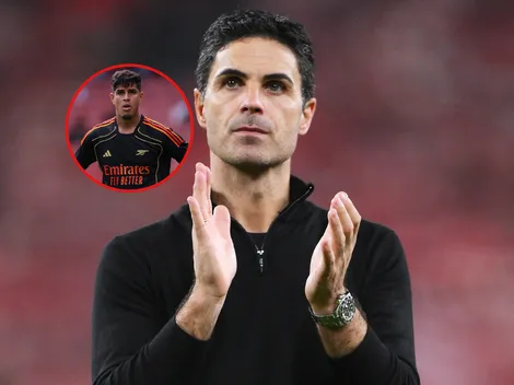 Hincapié jugó solo 6 minutos en Champions League y esto dijo Mikel Arteta, DT de Arsenal