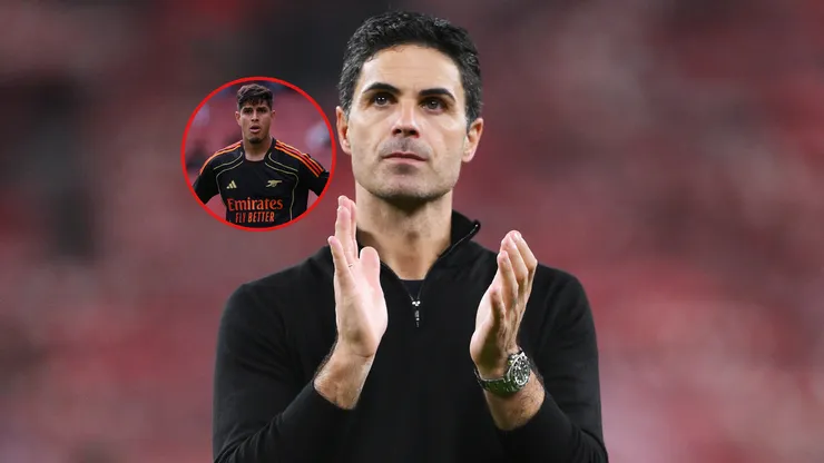 La respuesta de Arteta al tiempo de juego de Piero Hincapié