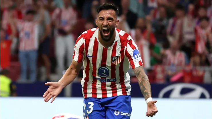 El argentino debutó el sábado ante Villarreal y convirtió un gol.