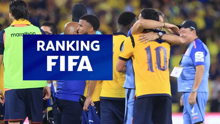 Ecuador tiene nuevo puesto en el ranking FIFA tras ganarle a Argentina. Foto: Getty.