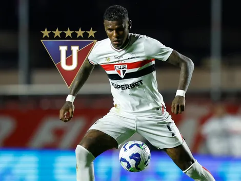 Robert Arboleda fue abucheado por la hinchada de Liga y también la de Sao Paulo