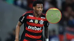 El gran pase gol de Gonzalo Plata para el tanto de Flamengo a los 16 segundos