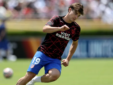 Festeja Simeone: anuncio del Atlético sobre Julián Alvarez