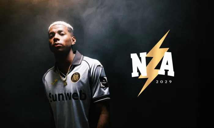 Nilson Angulo – renovación Anderlecht oficial. Foto: Anderlecht.