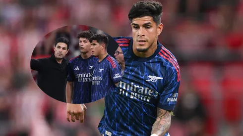 Todo Ecuador preocupado: DT del Arsenal le da durísimo golpe a Piero Hincapié. Foto: Getty