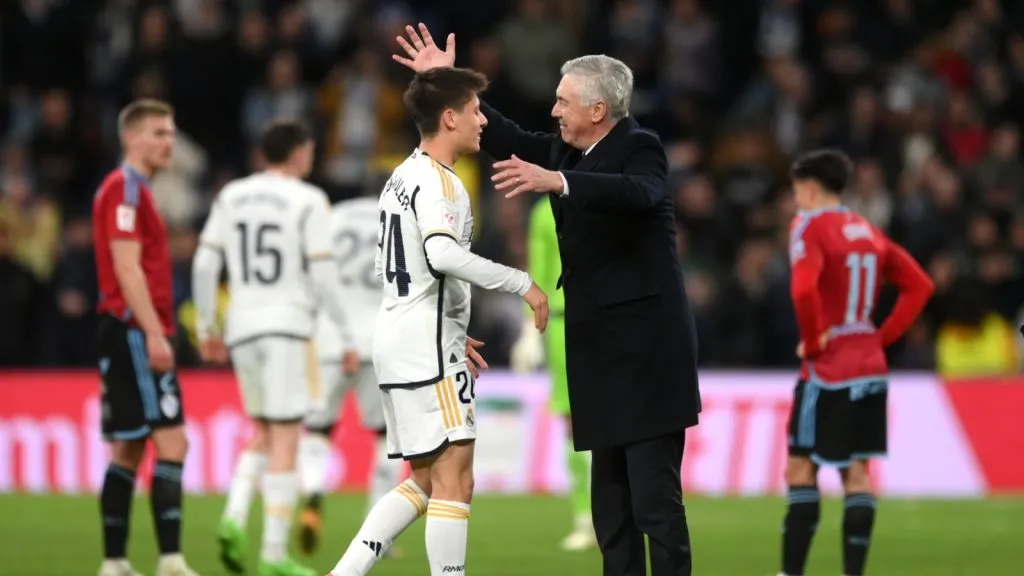 España duda que Mastantuono hubiera tenido tantos minutos con Ancelotti: GETTY