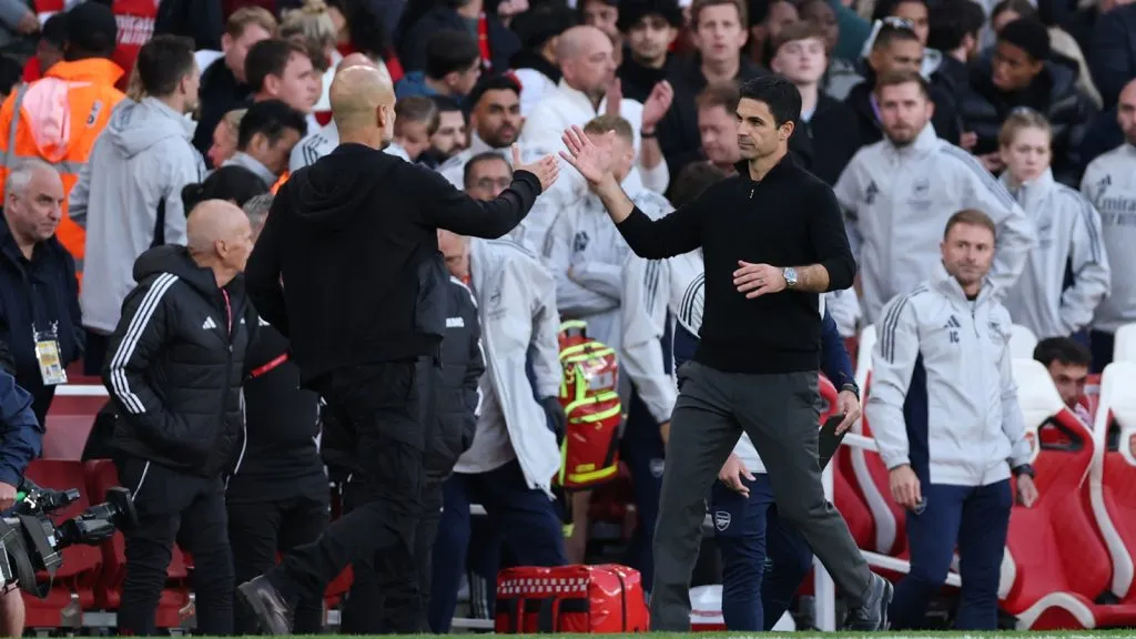 Arteta, el entrenador que más le quitó la pelota a Guardiola: GETTY