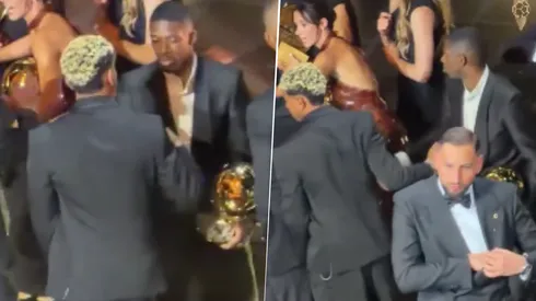 Lamine Yamal y Ousmane Dembélé se estrecharon en un frío saludo tras la resolución del Balón de Oro 2025.