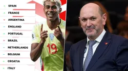 Rafael Louzán destacó que la Selección de España se haya adueñado del primer puesto del Ranking FIFA en el parón de septiembre.