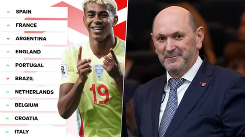 Rafael Louzán destacó que la Selección de España se haya adueñado del primer puesto del Ranking FIFA en el parón de septiembre.