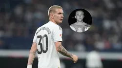 Mastantuono, unido a Di Stefano a su primer gol con Real Madrid.