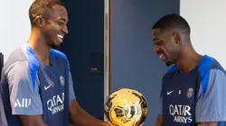La emotiva reacción de Pacho al Balón de Oro de Dembélé