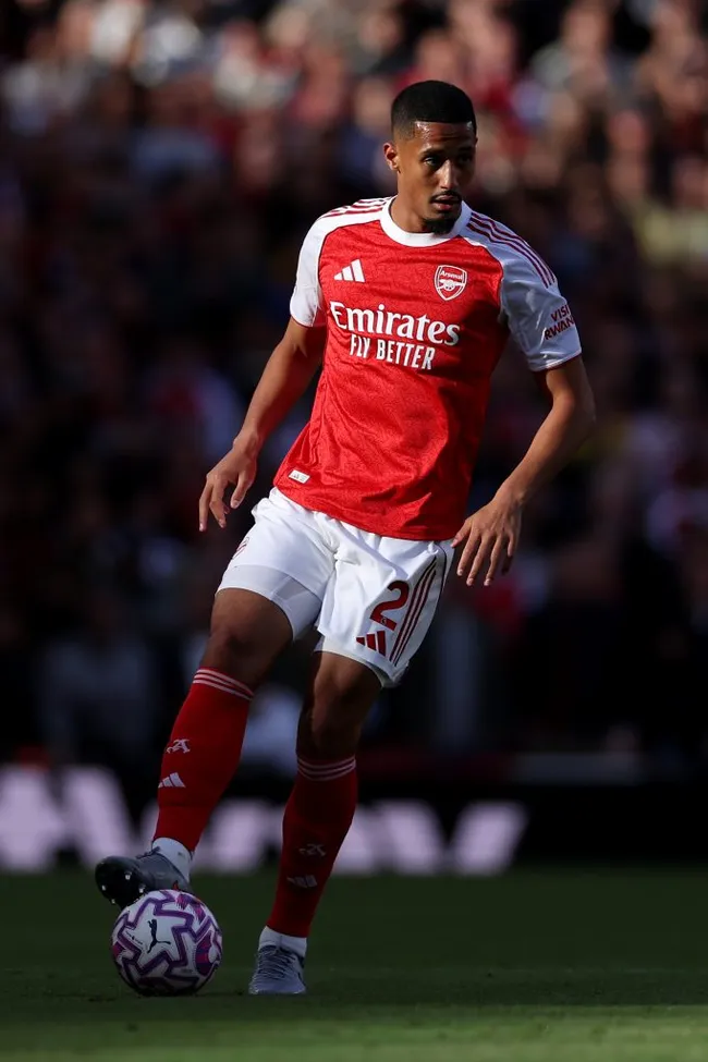 Saliba renovará con Arsenal por los próximos 5 años. (Foto. GettyImages)