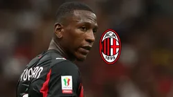 Pervis Estupiñán fue criticado por los hinchas de AC Milán