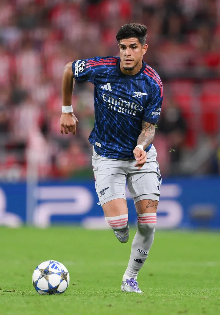 Piero Hincapié debutó con Arsenal en Champions League. (Foto: GettyImages)
