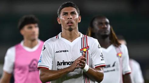 Jeremy Sarmiento recibió este golpe en Italia