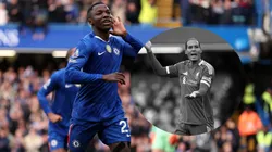 Burla mundial: La reacción de Van Dijk cuando Moisés Caicedo sacó el bombazo contra Liverpool. Foto: Getty