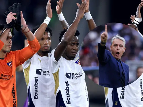 ¿Fuera del plantel? Suplente de Liga de Quito se molestó con Tiago Nunes frente a todos