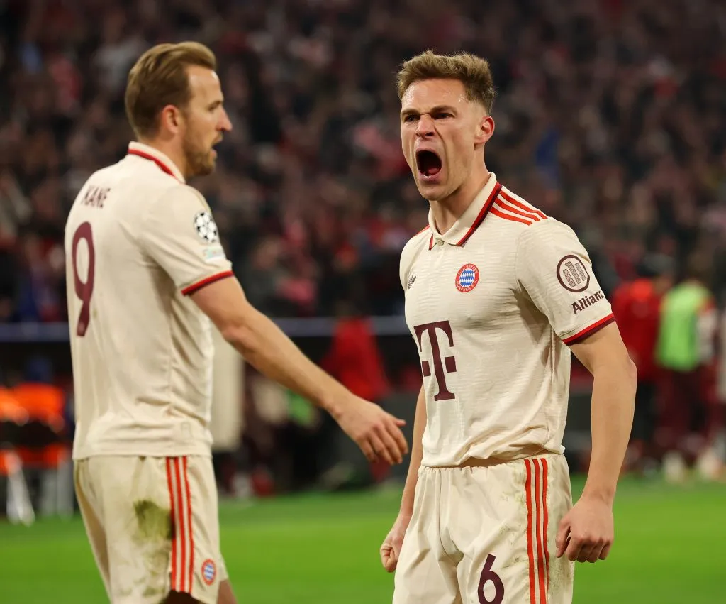Kimmich, líder y referente, halagó a Luis Díaz (Getty)