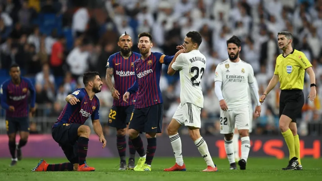 Reguilón y Messi empezaron ha medirse desde 2018: GETTY