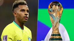 Rodrygo Goes confía en que la Selección de Brasil se pueda quedar con la Copa del Mundo en 2026.