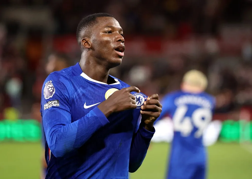 Moisés Caicedo lleva dos goles en cuatro partidos con el Chelsea.