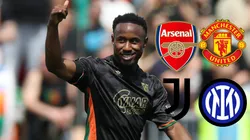 Ahora John Yeboah podría dar el salto a un gigante de Europa. Foto: Getty