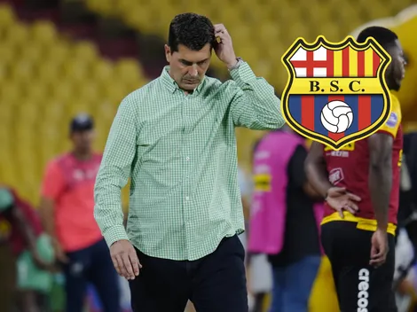 La hinchada no lo quiere, fue goleado ante IDV, y esta es la decisión de Barcelona SC con Rescalvo