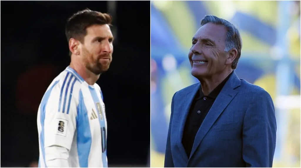 Messi rindió homenaje a Miguel Ángel Russo. (Foto Getty Images)